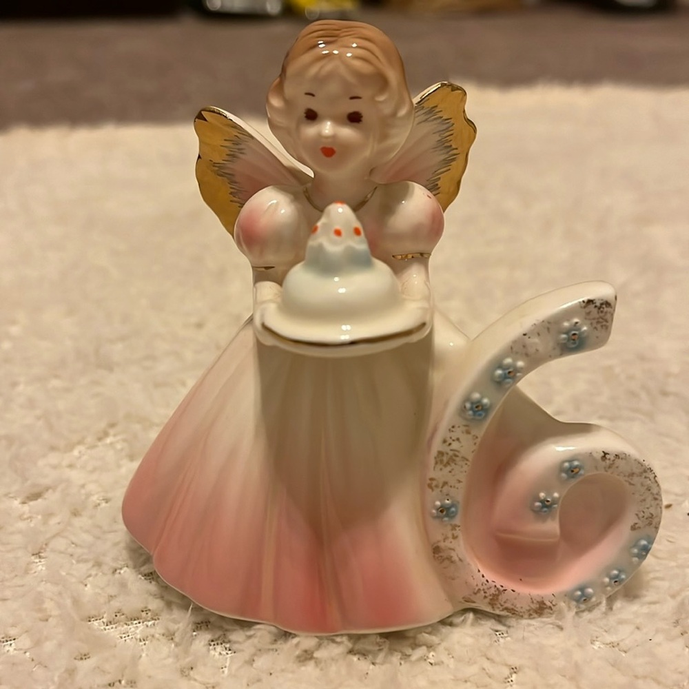 Vintage Josef Originals birthday angel